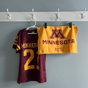 University of Minnesota GOPHERS Kid's Jersey & Cheer Towel